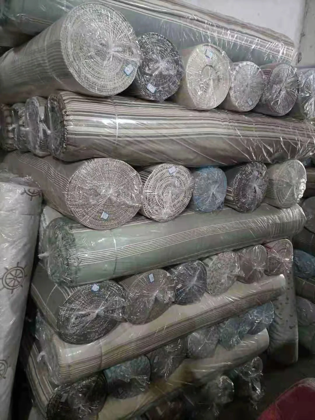 Hot Sale Jacquard High Quality Stain Repellent Stock Linen Home Textile Curtain Window Fabric