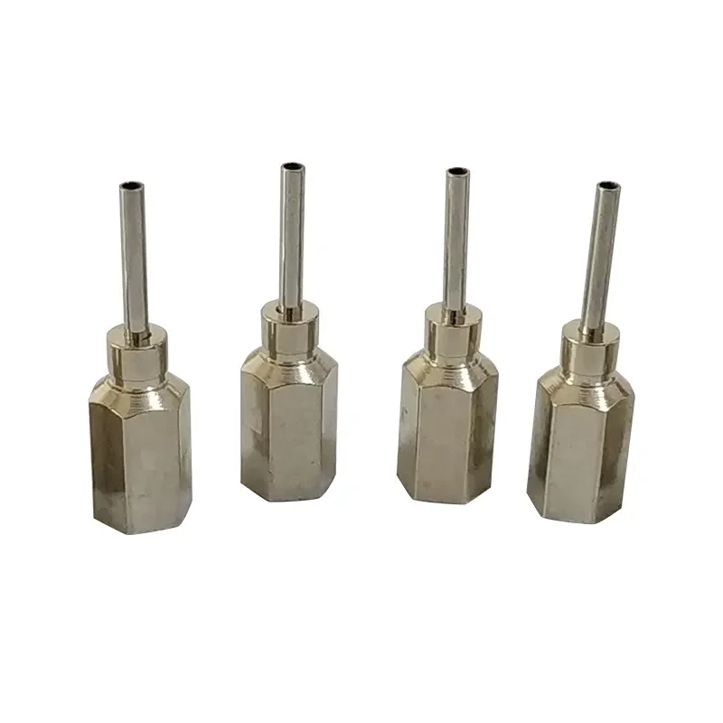 Internal Thread Solder Needle All Metal Needle 16G/18G Pipe Length 8/10MM Dispenser Needle Tube