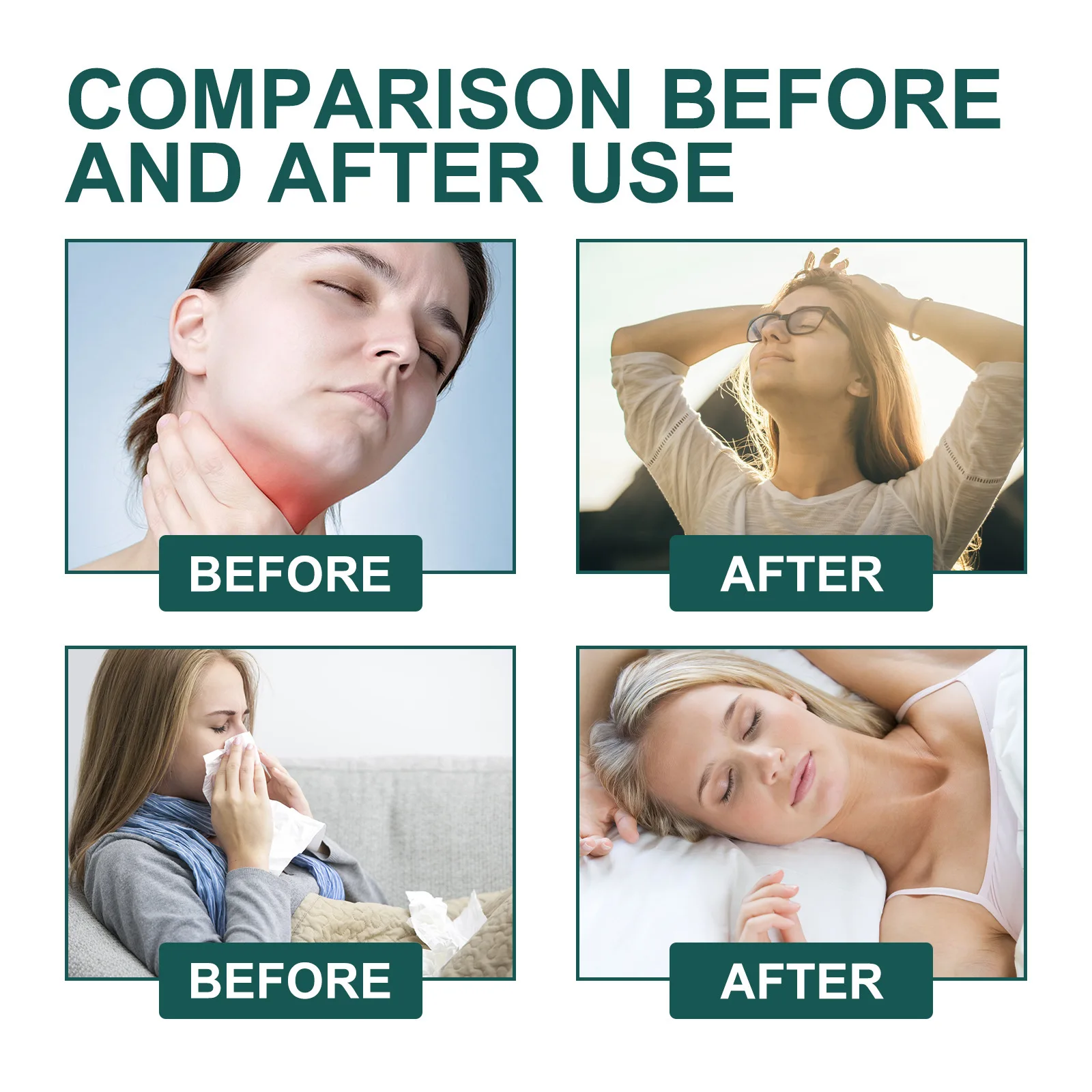 OEM Sore Throat Relief Topical Ointment Herbal Throat Itchy Treatment Cream Cough Soothes Sore Throats Ointment Pharyngitis Care