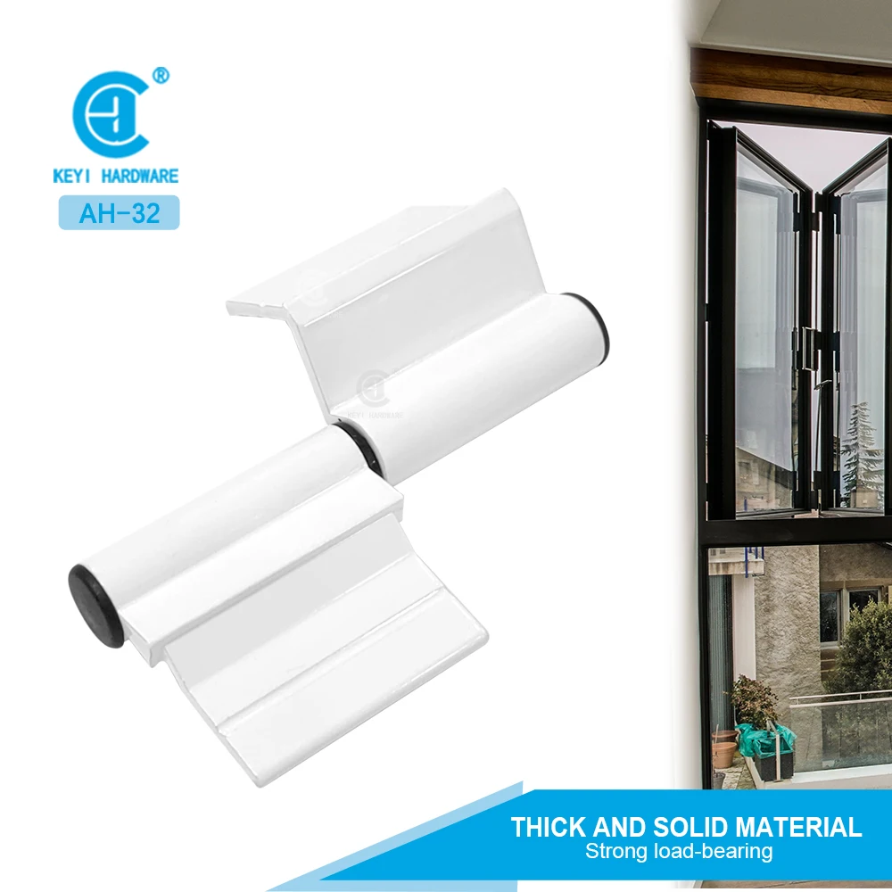 Customizable Aluminum Alloy  Hinges White Casement Swing Door Window Pivot Hinges Sliding Door Hinges for Middle Eastern Markets