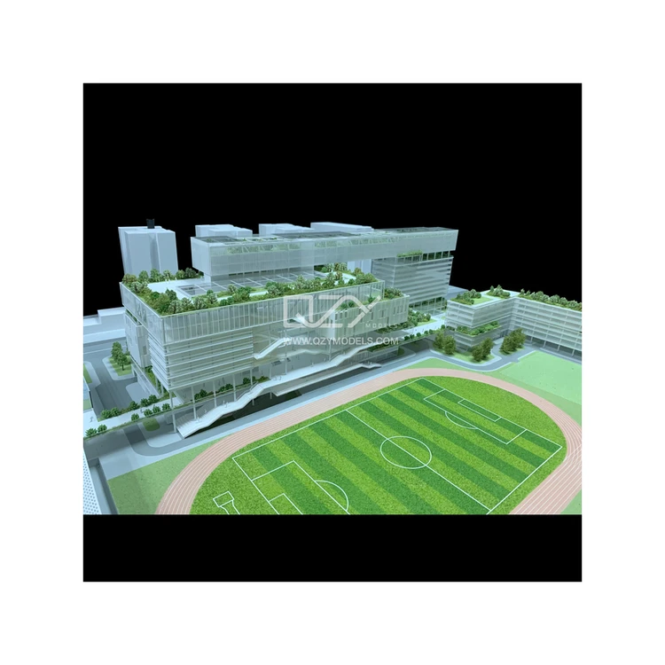 Proper Price Top Quality 1:300 Office Buildings Scheme Model Realistic Style Model