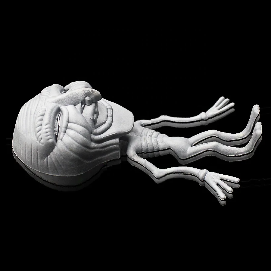 Halloween New TPR Meditating Alien Relieves Reducer Fidget toys Squishy Squeeze Toys
