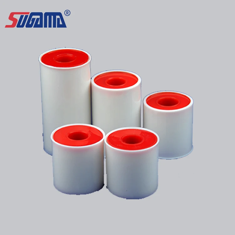 100% cotton fabric medical zinc oxide adhesive plaster tape