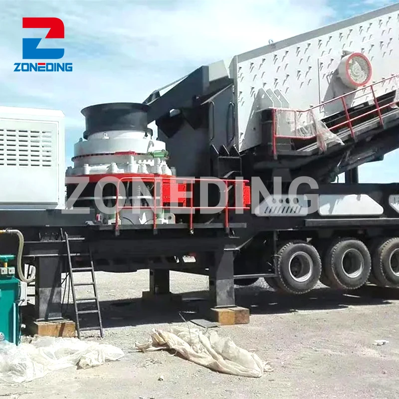 High Efficient Concrete Stone Crusher Portable Cone Crusher Spring Cone Crusher for Mineral Processing