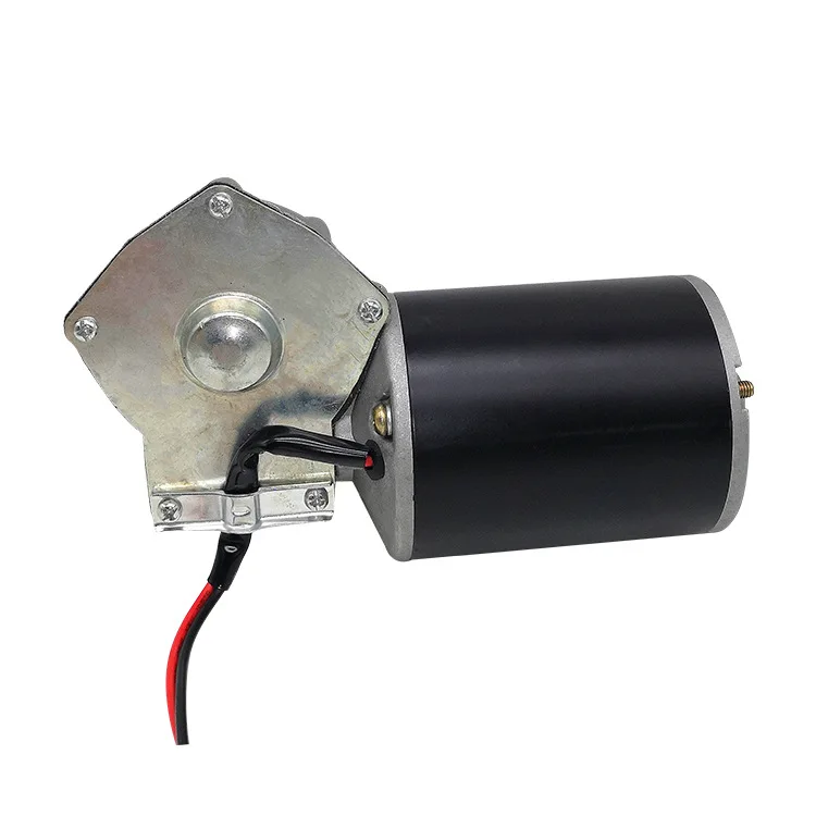 DC 220V high torque geared dc motor for paper shredder crushing machine 45w 30rpm