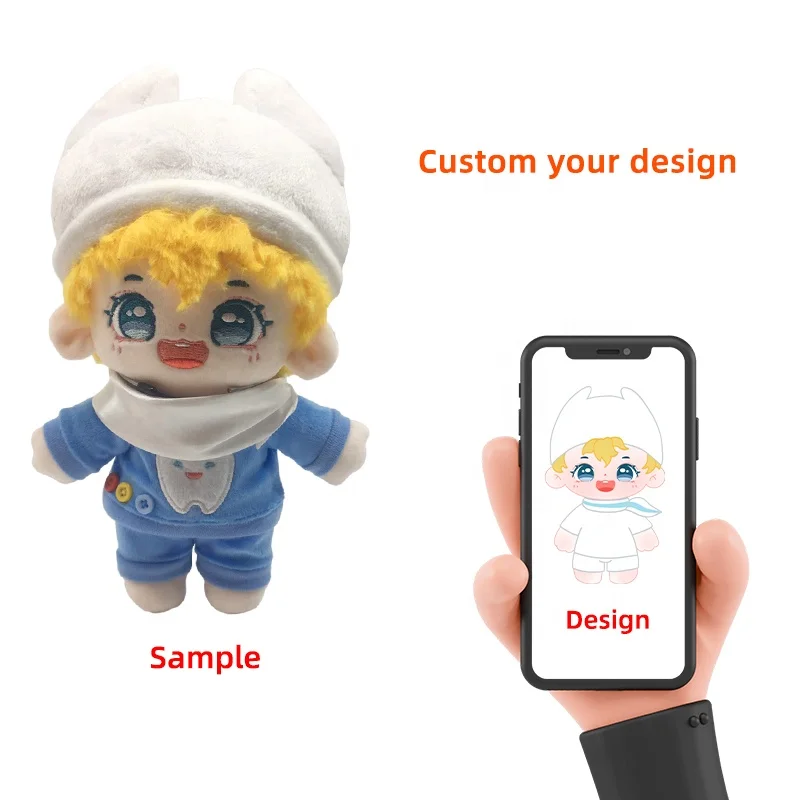 Custom Made Soft Toy Stuffed Animals Toys Wholesale for Promo anime plush toys