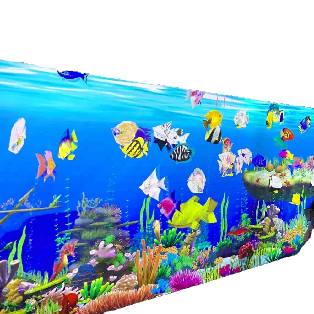 indoor amusement park interactive projection wall games