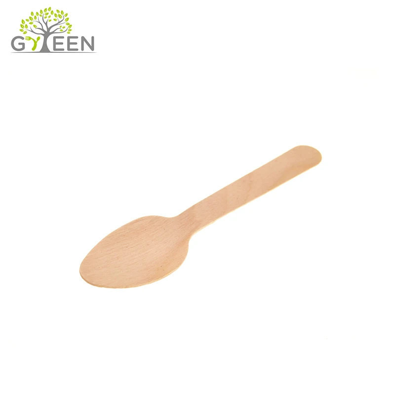 Wholesale Tasting Disposable Wooden Ice Cream Scoop In Bulk