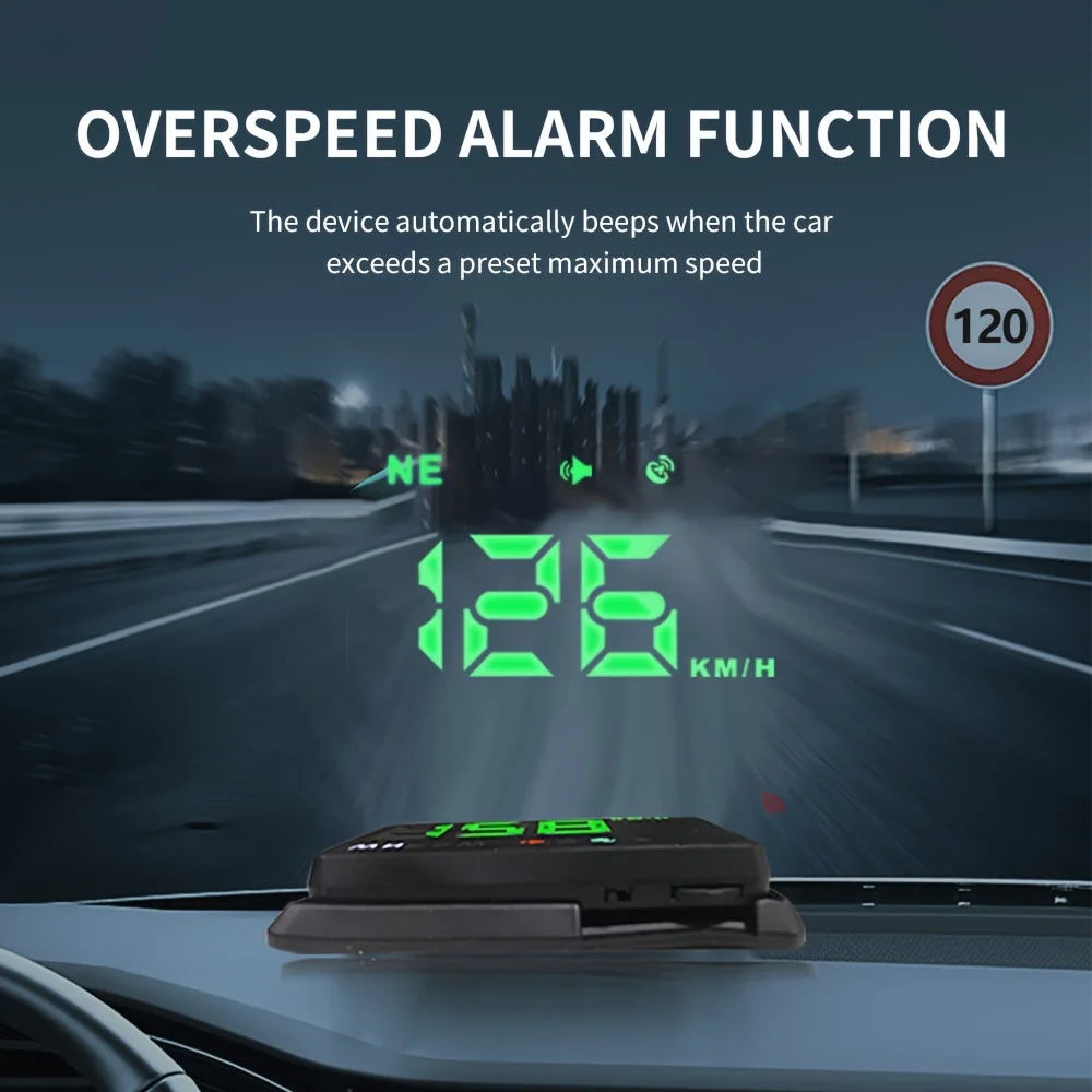 Car HUD head-up display car GPS velometer speedometer truck van Universal speed projector