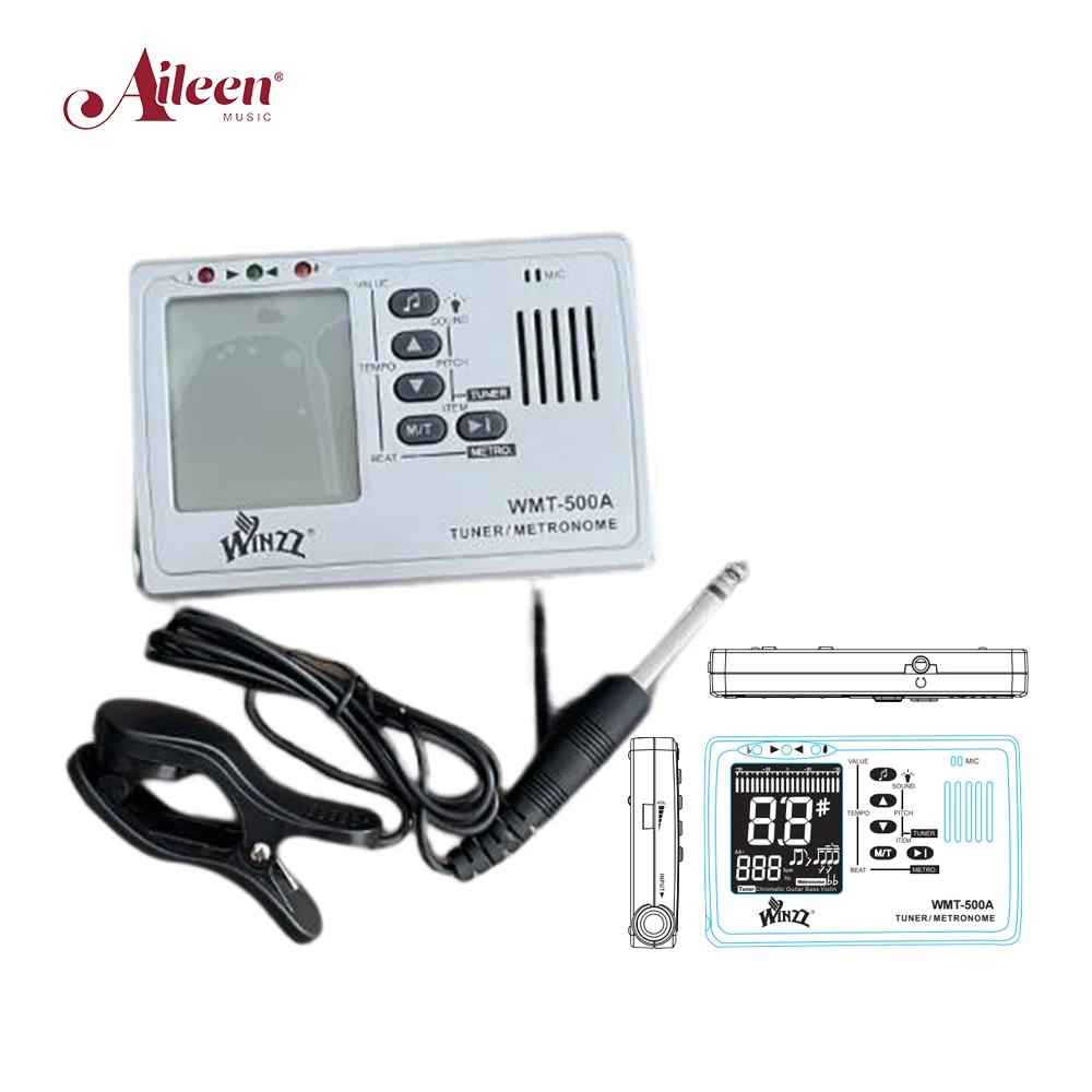 3 в 1 метро-тюнер цифровой тюнер предназначен для гитары и баса (WMT-500A)