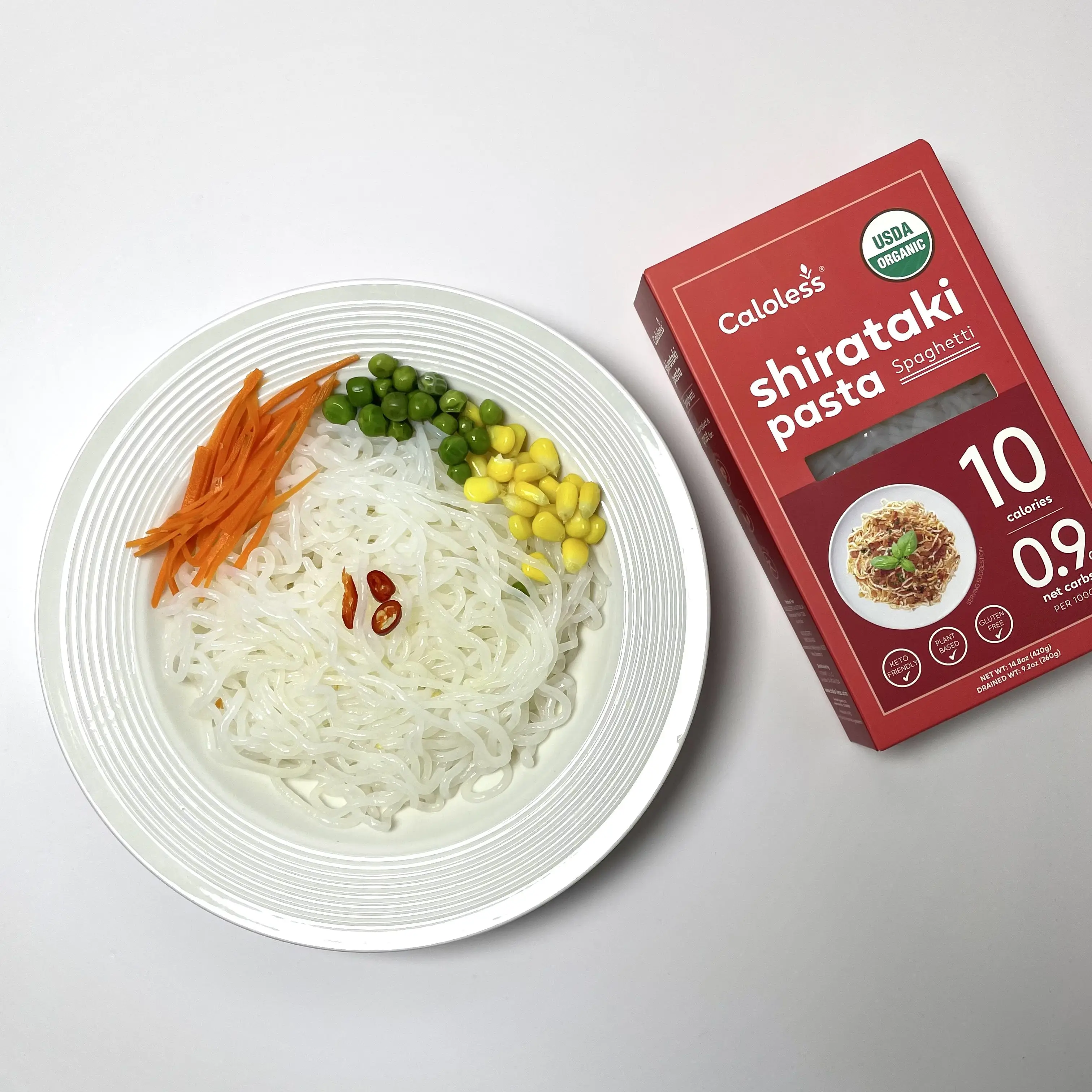 Keto Food Diet Instant Noodles Shirataki Ramen Pasta Weight Lose Konjac Fast Food No Fat No Sodium Ready to Eat