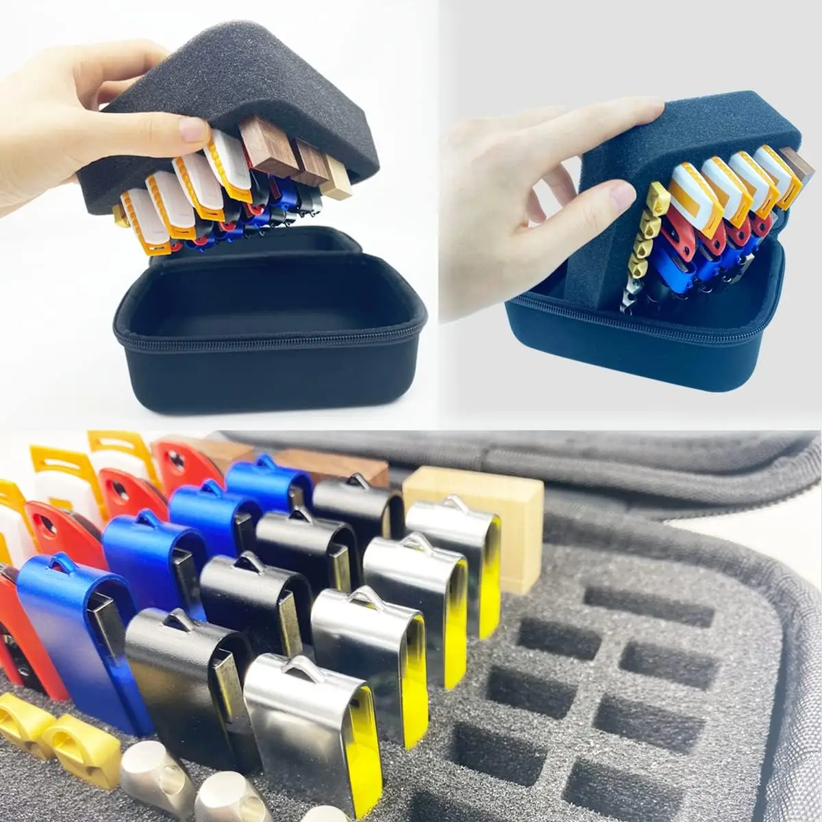 USB Flash Drive EVA Case Memory Card EVA Case EVA Storage Case for USB Drives