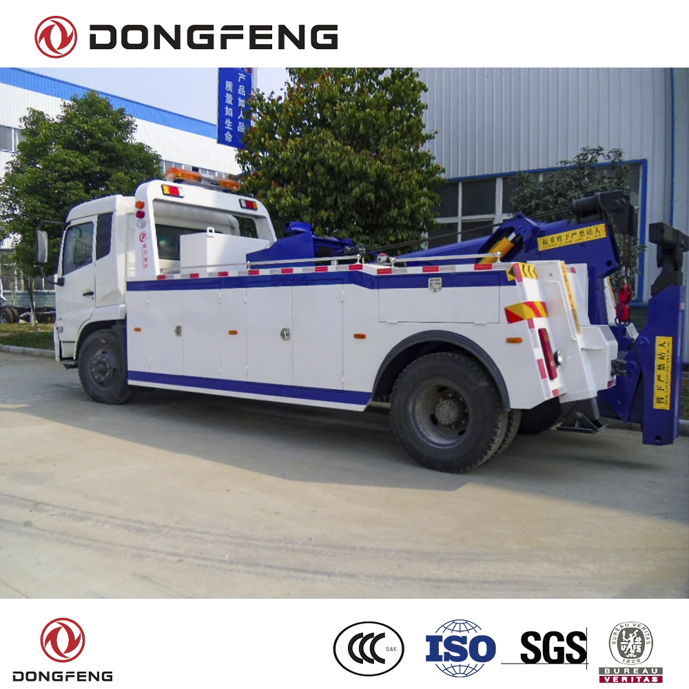 Dongfeng 16 ton 4x2 wrecker truck