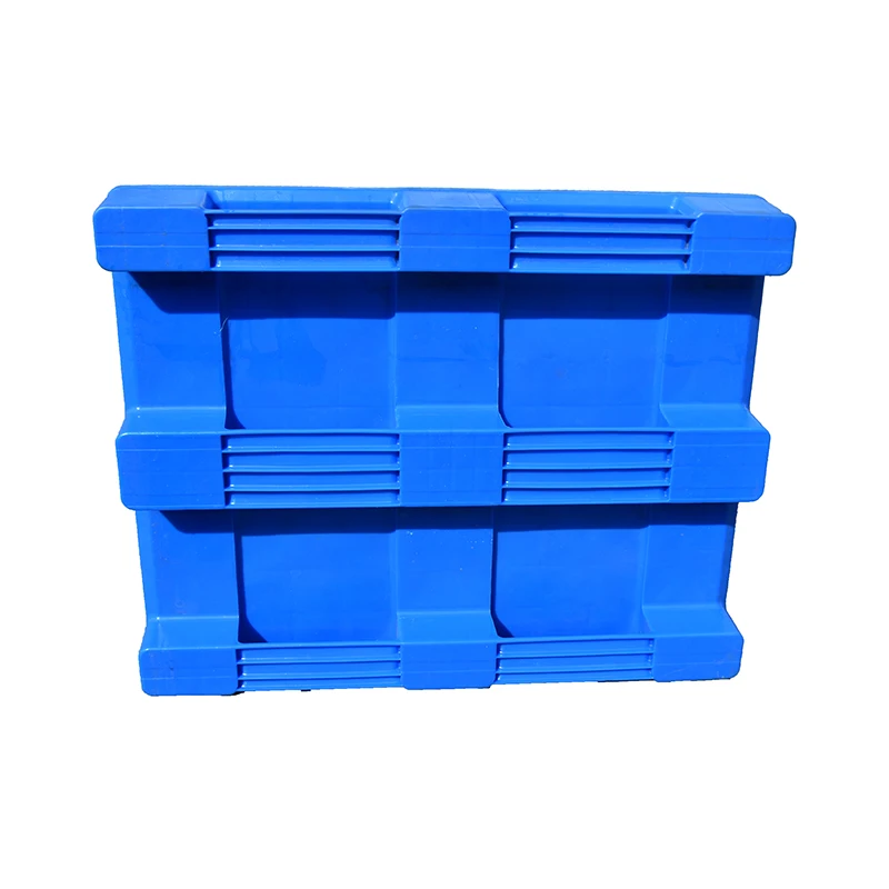 1200x1000 hygienic 3 skid runners stackable plastic pallet for food pharmaceuticals