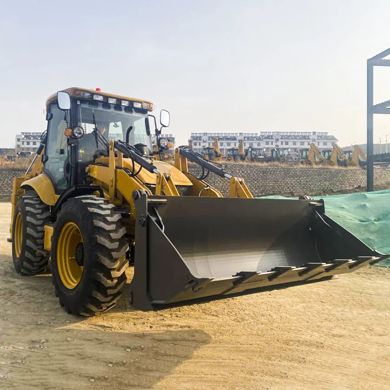 Мини-небольшой трактор используется экскаватор-погрузчик/Высокая емкость экскаватор погрузчик для продажи