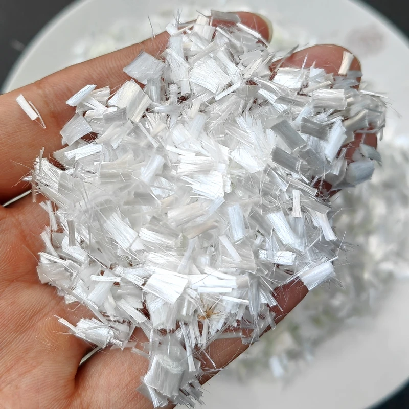 Chopped Nylon fiber for concrete reinforcement Cement board staple fibers