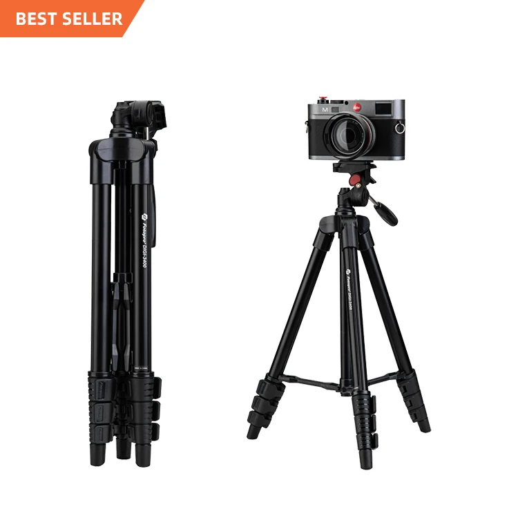 Fotopro Hot Sale Professional OEM ODM Aluminum Lightweight Universal Digital Camera Smartphone Stand Tripod