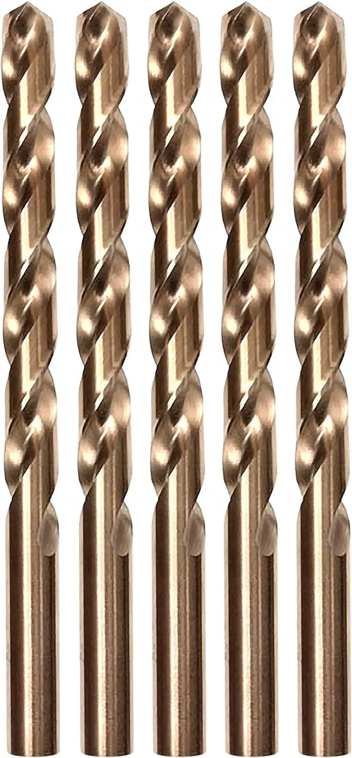 Din 338 HSS M35 Cobalt Straight/Parallel Shank Drill Bits Hole Drilling Twist Drill Bit for Metal/SS