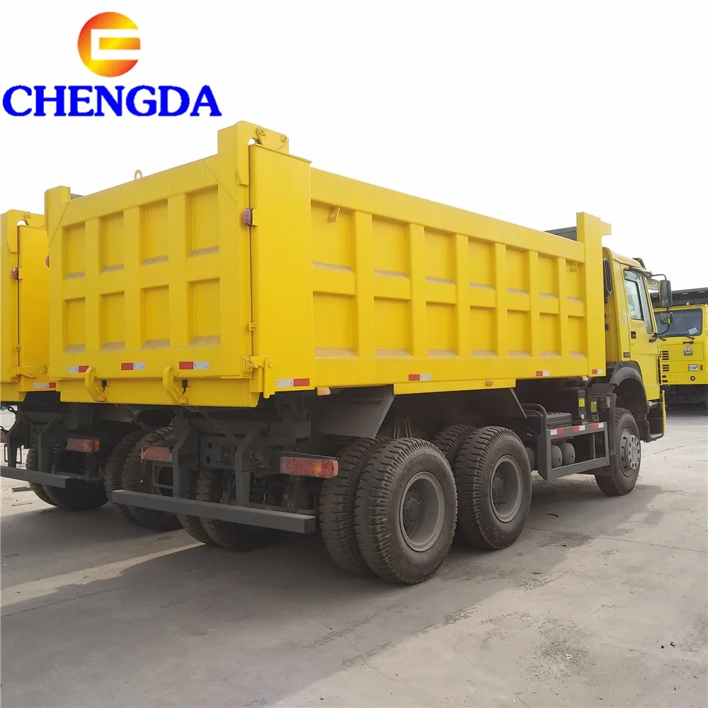 New howo used 40ton 6x4 371hp 375hp dump truck heavy tipper truck Right left hand drive for sale