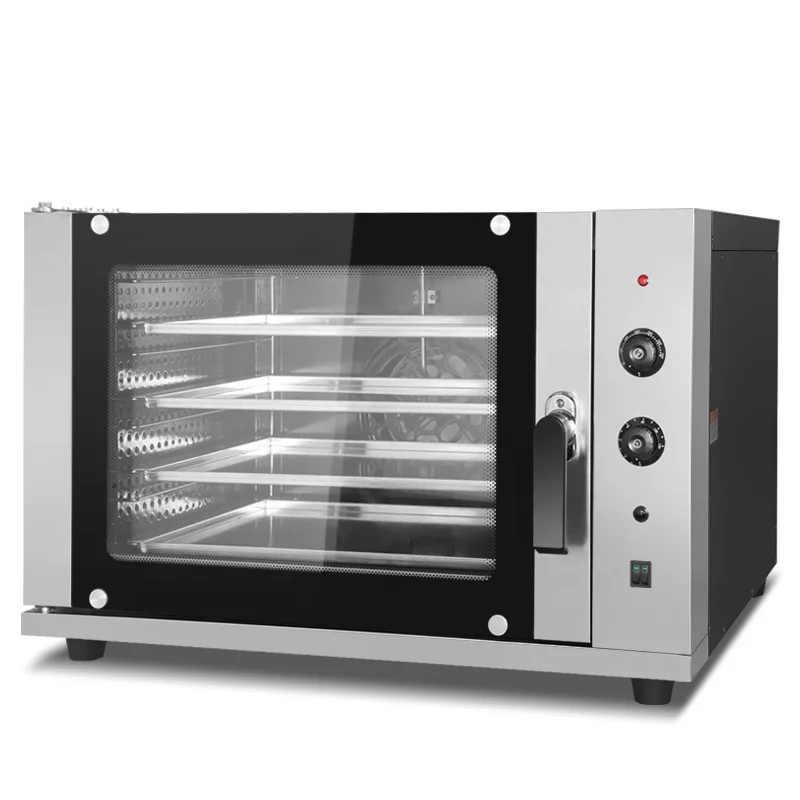Restaurant commercial CE certificated table top decks electric convection bread baking oven