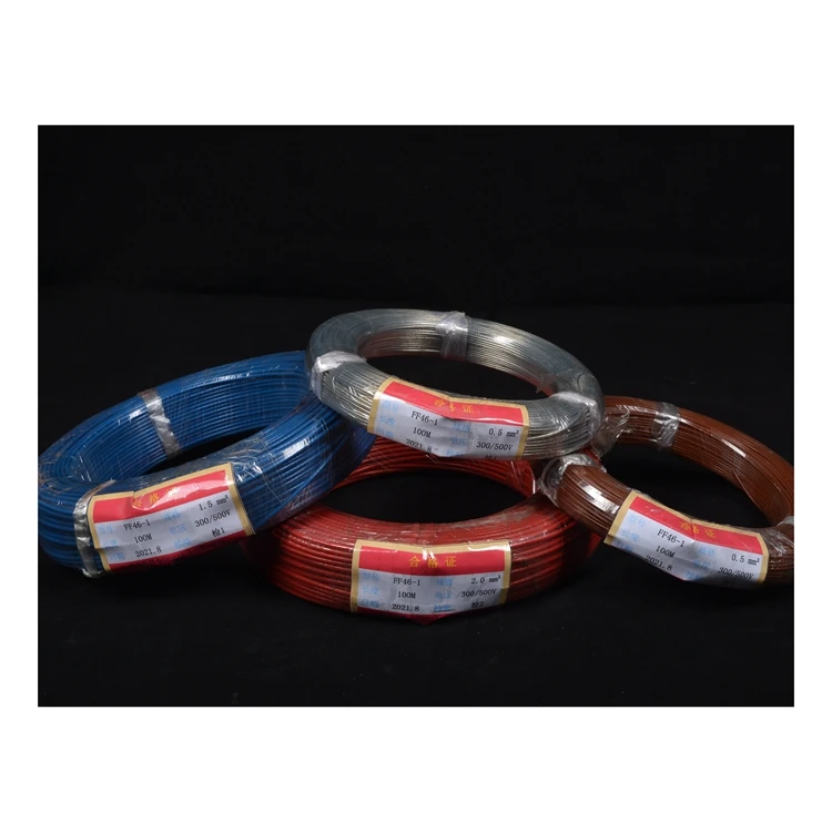 Factory Direct Electric Copper Roll Length Cables  Electrical High Temperature Cable Wire