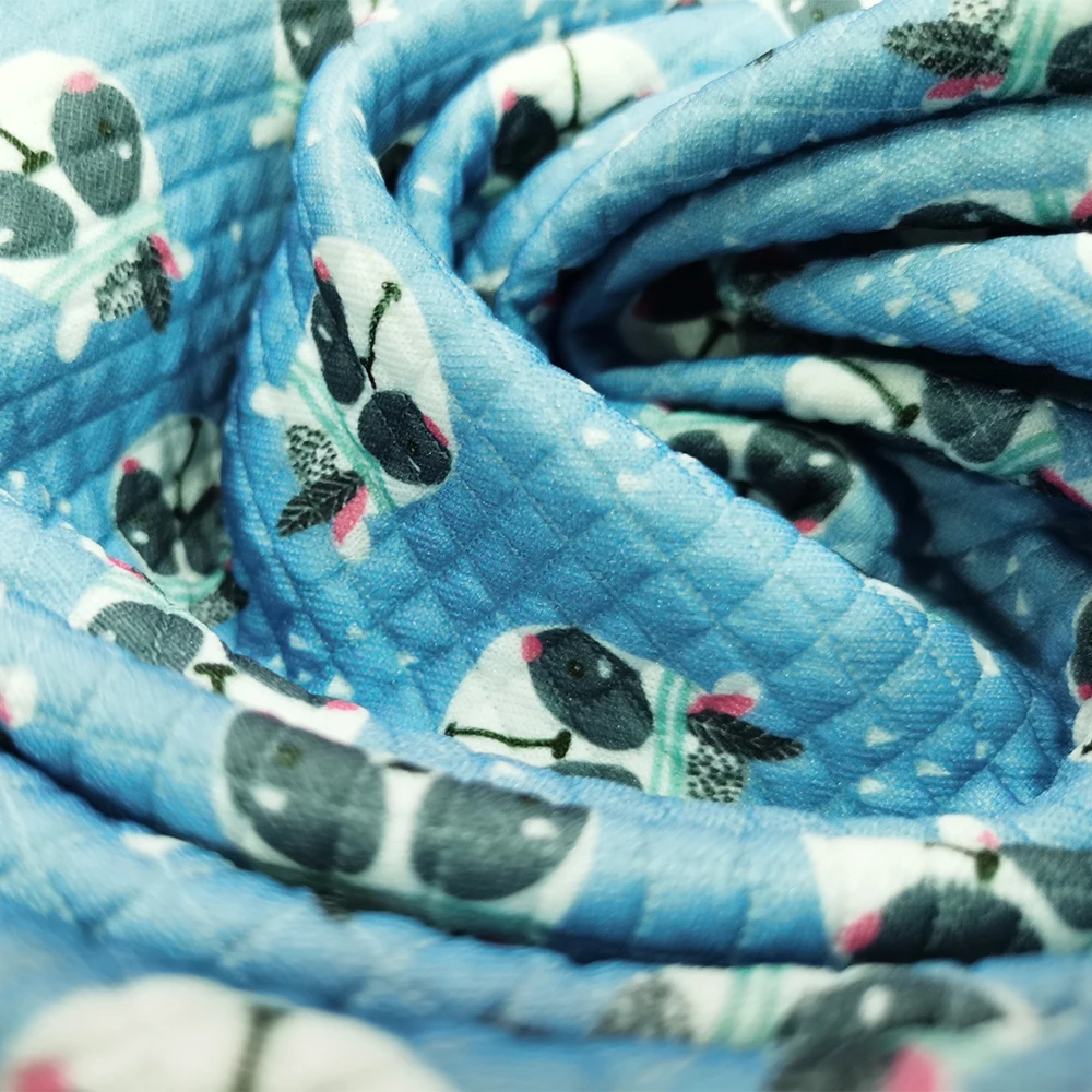 High Quality No MOQ Factory Fabrics Wholesale 100% Polyester Custom Printed Fabric Bullet Fabric For Blanket