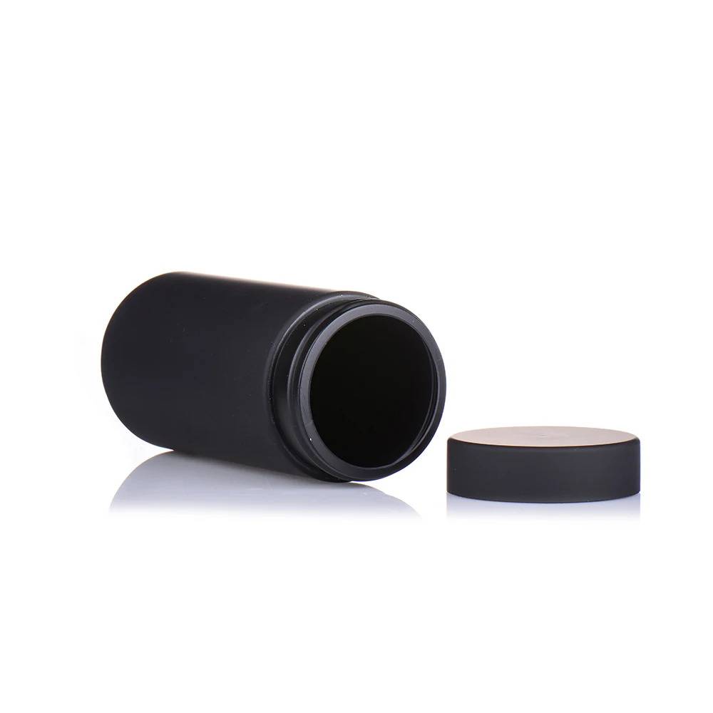 RTCO Chinese Supplier High Quality Soft Touch Canister HDPE Premium Clear Tub Protein Bottle Packaging