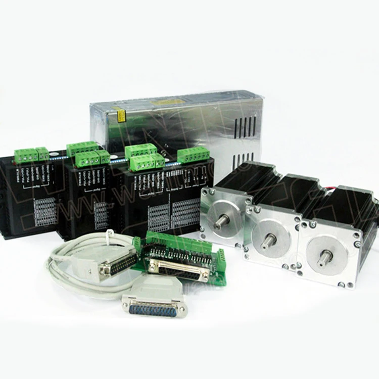 
Wantai axis WT57STH115-4204A 4.2A stepper motor 425oz-in Driver DQ542MA 4.2A 50V 128micro stepper motor kit 