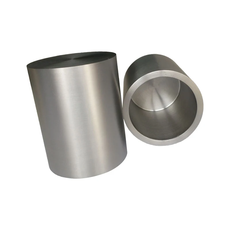 Mo1 Pure molybdenum Crucible 99.95% molybdenum seamless crucible