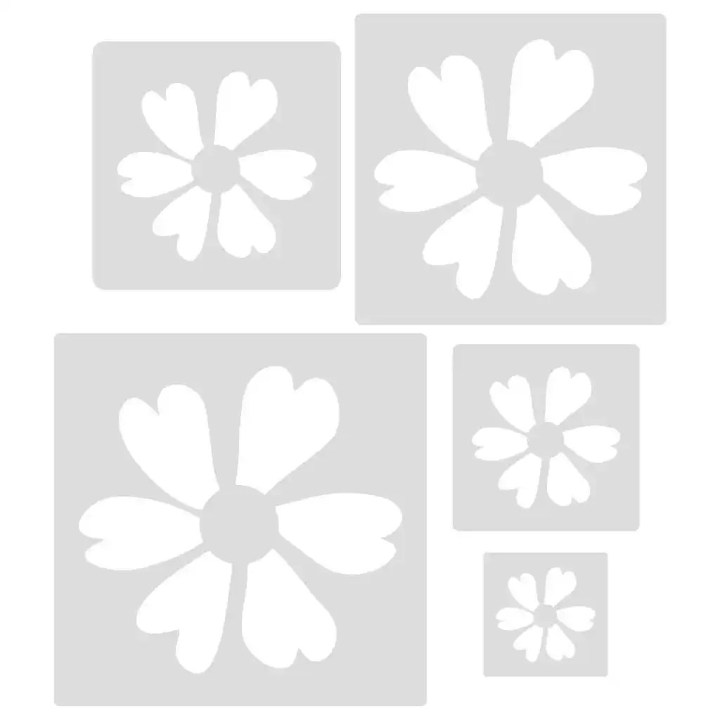 Home Decorate Painting Wall Stencil Plastic Mylar Laser Die Cutting Template