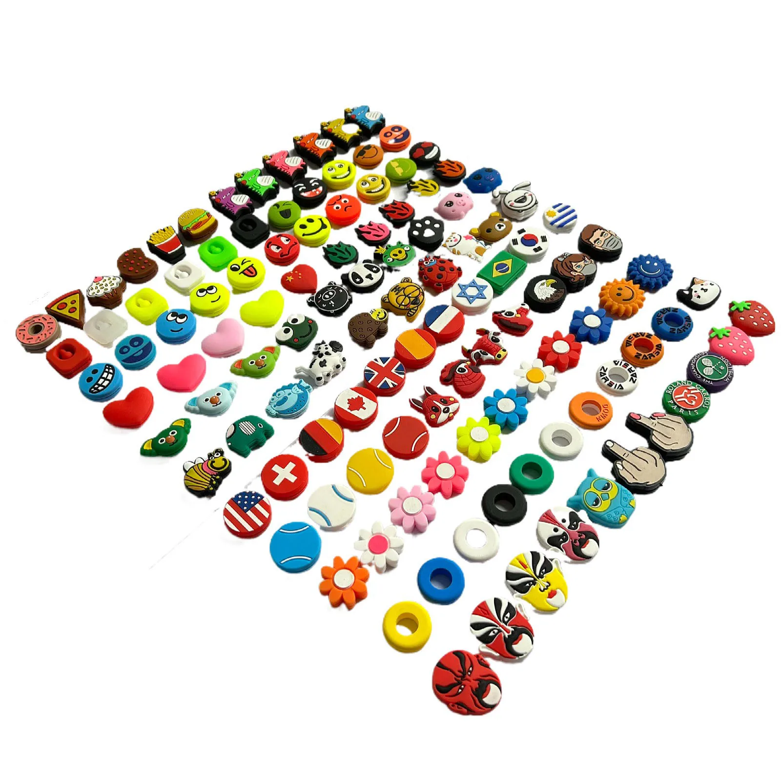 free sample Personalize Silicone Anti-vibration Tennis Customized New Tennis Racket Vibration Dampeners