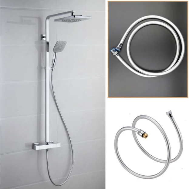 Гибкий шланг для душа с двойным замком из проволоки SS с гофрированной внутренней трубкой