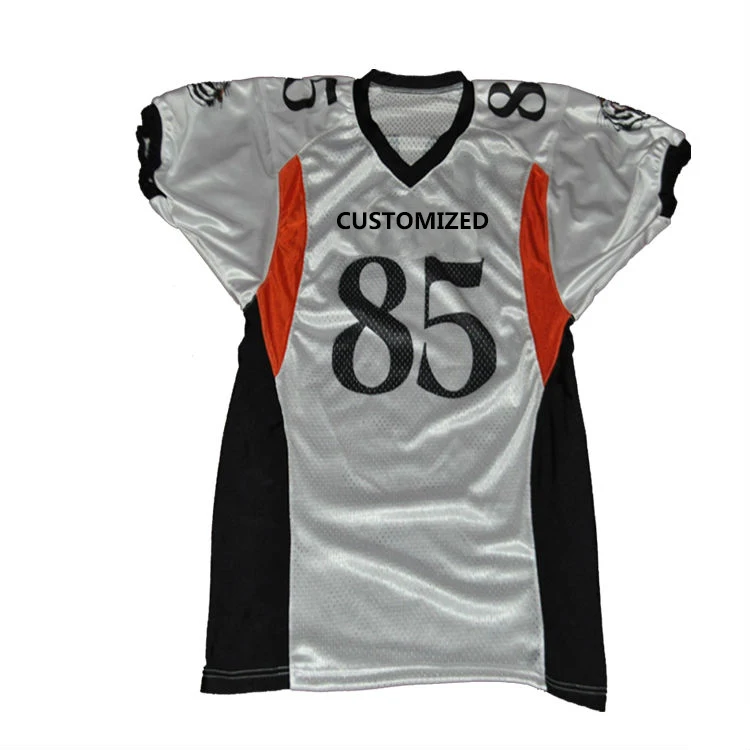 Customized American Football Uniform Blank Sublimated American Football Jersey