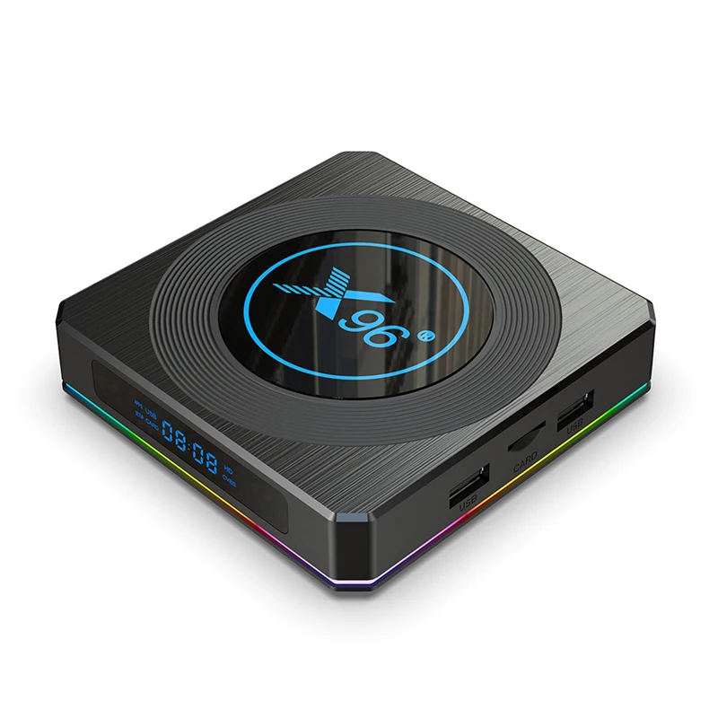 New Android 11.0 Leadcool Set Top Box X96 X4 Smart TV Box 4G Rom USB 3.0 8K HDR Screen BT 4.1 Quad Core S905X4