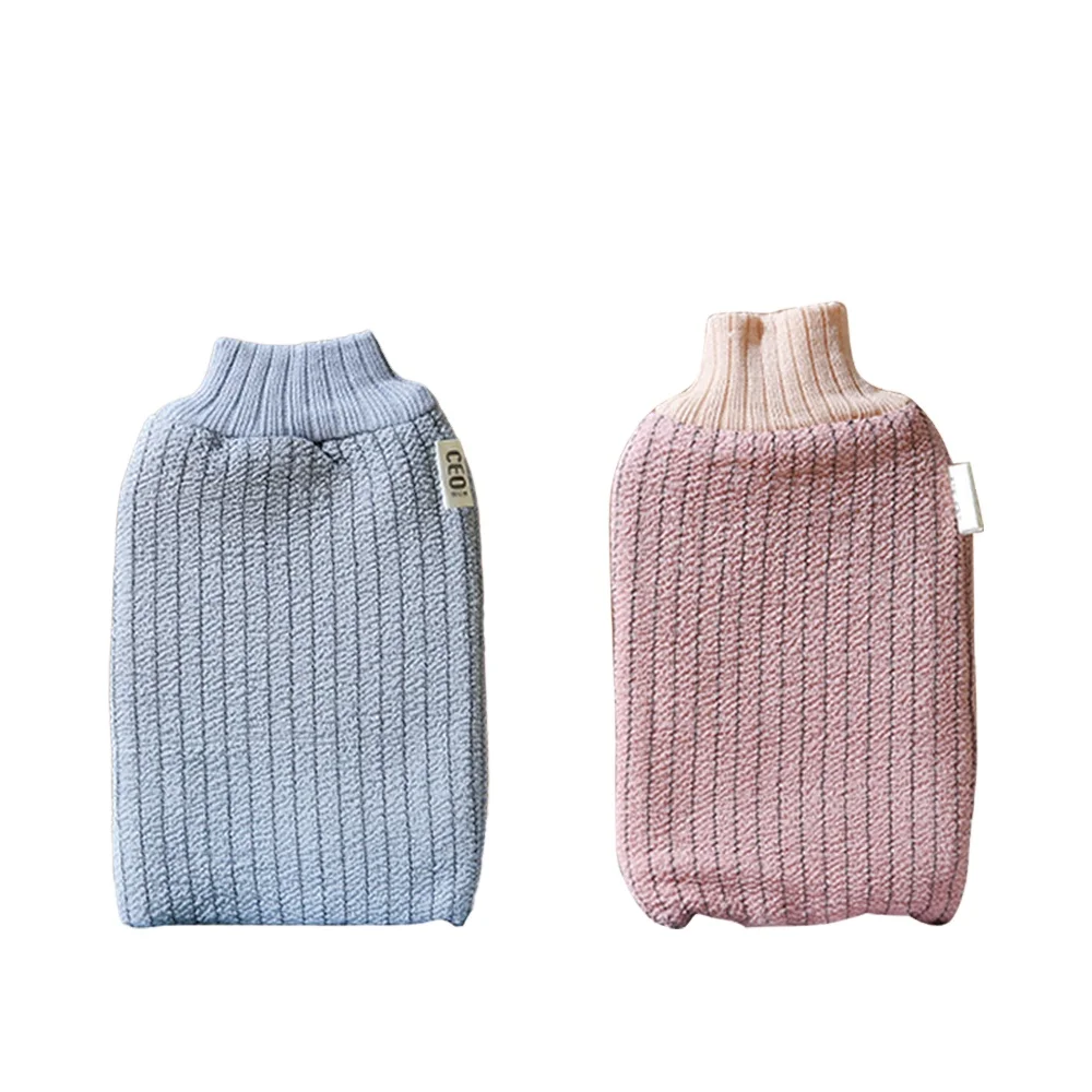 Bath scrub sponge ball cute natural pet bath body gloves scrub