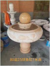 Shengye Marble Wall Mounted Drinking Fountain Marble Wall Fountain Wall Fountain For outdoor Garden Decoration