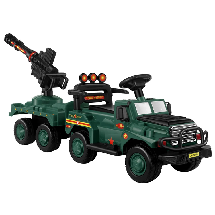 Toddler/Kids Electric Ride On Toy, 12 Volt, 3-7 yrs Old, Max Weight 88 lbs, Single or Double Riders, MP3 Player Input