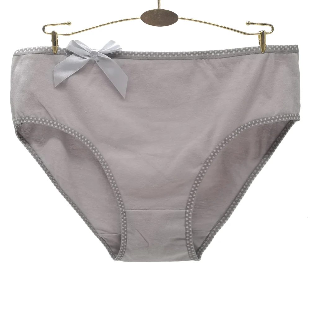 Yun Meng Ni Underwear XXL/XXXL/XXXXL Plain Colors Daily Cotton Panties Big Size Woman Underwear