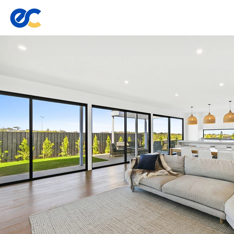 High Quality Energy Efficient Sliding Doors Aluminium Sliding Glass Doors