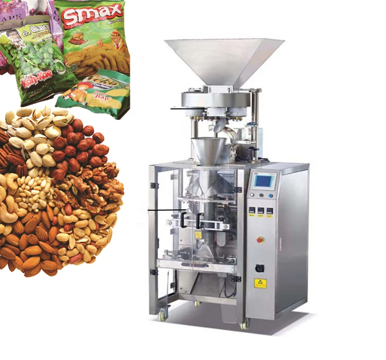 High speed volumetric cup granule measuring 3 side bag filling machine tamarind packaging machine
