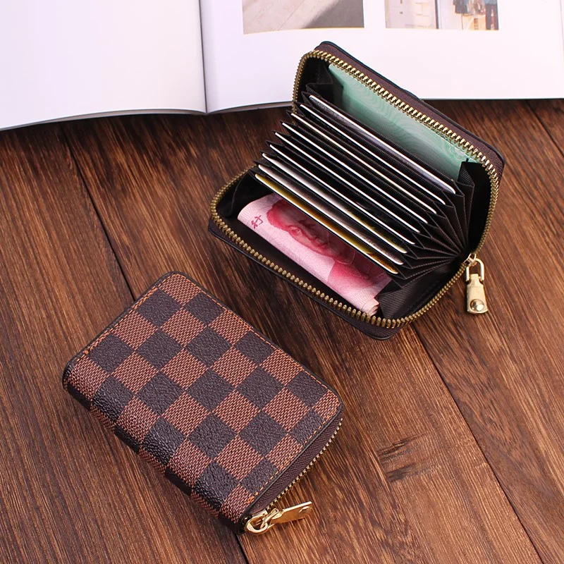 Wholesale Fashion Europe And America Women Cheap Price ID Card Holder Wallet Men Purse