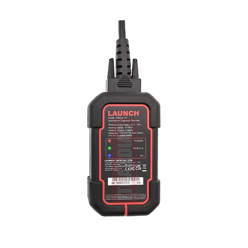 Запуск X431 DBScar 7 DBScar7 Bluetooth BT разъем VII Код сканер с поддержкой Doip CAN FD CANFD протокол
