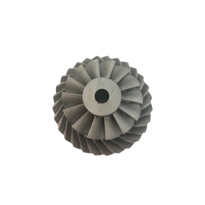 Custom CNC Nickel-Based Alloy Lost Wax Casting Impeller and Turbine Wheel Disc Machined Casting Services Product  for SGT300