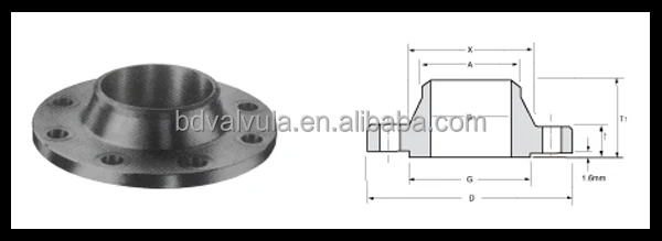 GOST12821-80 Welding neck Flanges