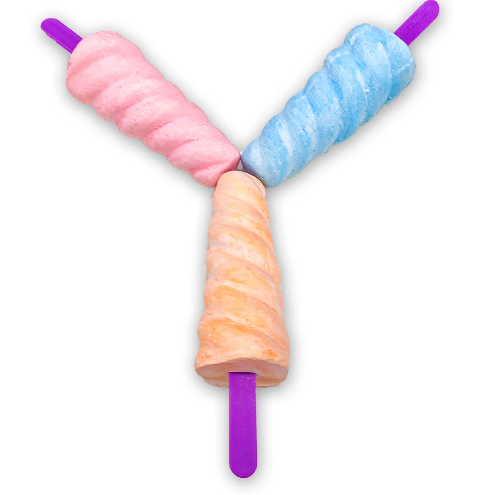 Wholesale 3pcs Washable Popsicle Shaped Sidewalk Chalk For 3+ Kids