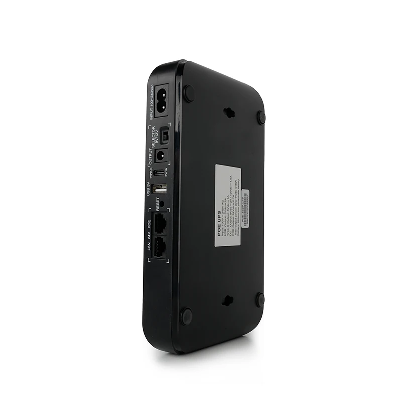 SKE mini ups 5 v 9 v y 12 v router y antena wifi dc ups 18W LiFePO4 battery 20000 mah para router y modem DC 9V 12V POE15V 24V