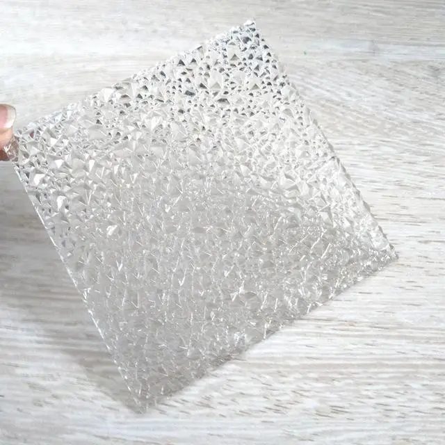 
China Suzhou Factory New Long Life pc Embossed Sheet/Embossed Solid pc Sheet/Diamond Polycarbonate Embossed Sheet Durable 