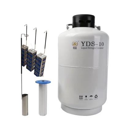 Factory sell 3L-50L Liquid nitrogen tank for Ice cream beauty freckle Frozen semen Fill with liquid nitrogen container