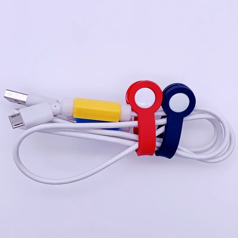 cartoon cute Promotional Gift Simple Color School/Home/Office Daily Life Wire/Rope Cable Organizers
