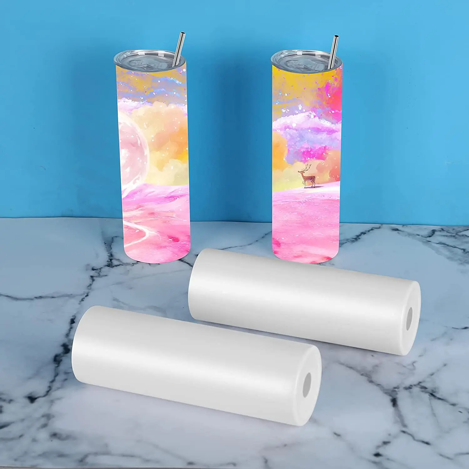 Multi-function 20oz Customized Colors Acceptable Sublimation Cup Blank Keep hot and cold Sublimation Tumbler